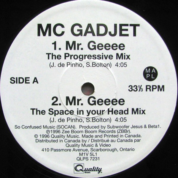 Mr. Geeee / Marshall Selection / Just Feeling