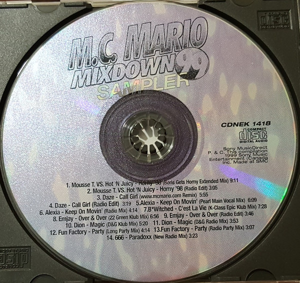 MC Mario Mixdown 99 Sampler