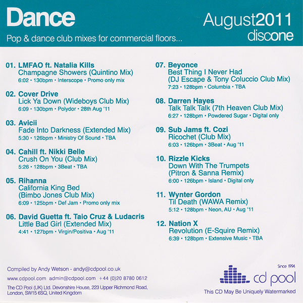 Dance August 2011