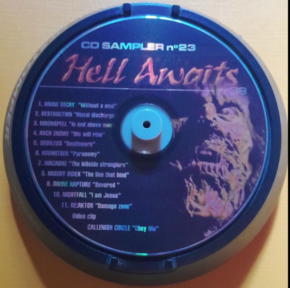 Hell Awaits CD Sampler Nº 23