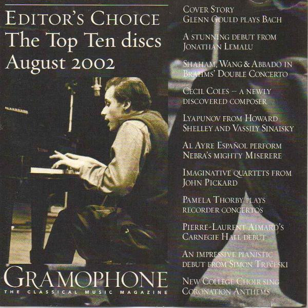 Gramophone Editor's Choice: August 2002