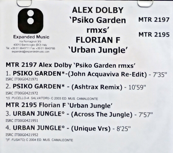 Psiko Garden Rmxs / Urban Jungle