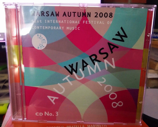 51th International Festival Of Contemporary Music Warsaw Autumn