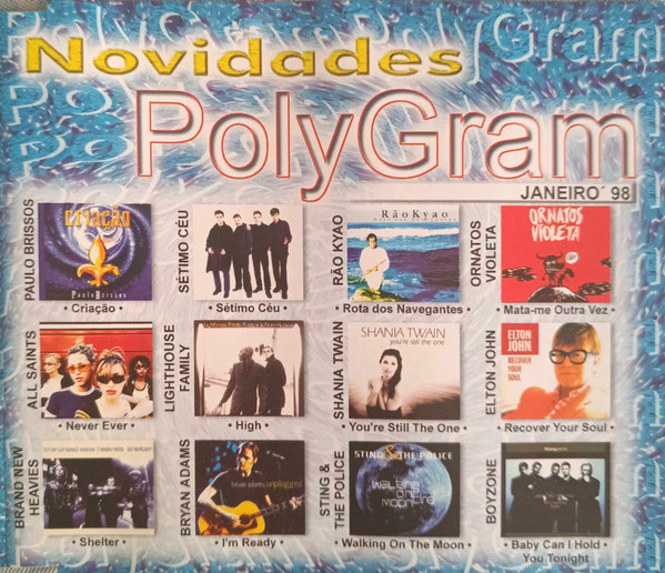 Novidades Polygram - Janeiro '98