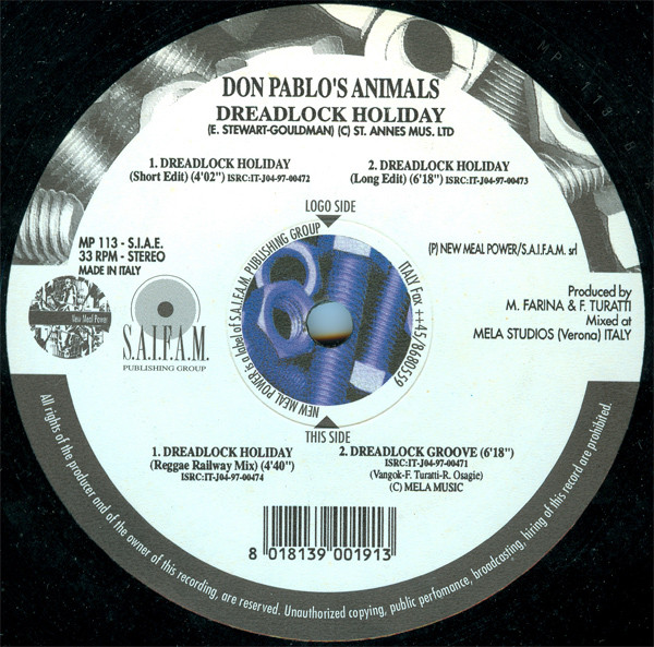 Dreadlock Holiday