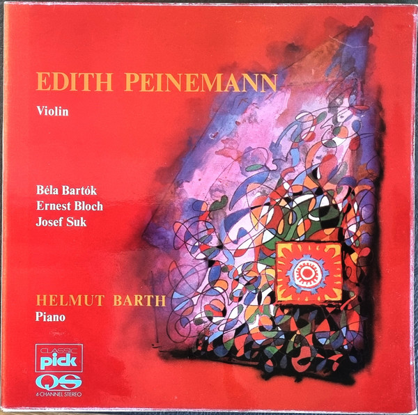 Edith Peinemann - Violin, Helmuth Barth - Piano