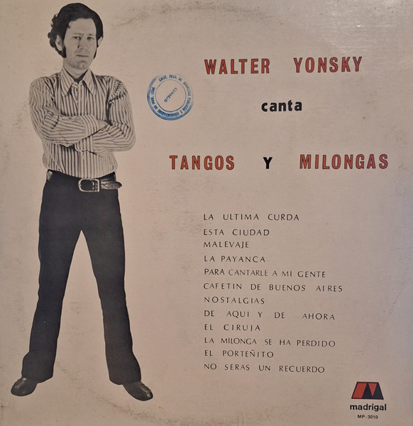 Canta Tangos Y Milongas