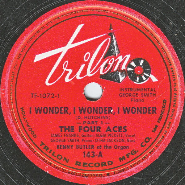 I Wonder, I Wonder, I Wonder