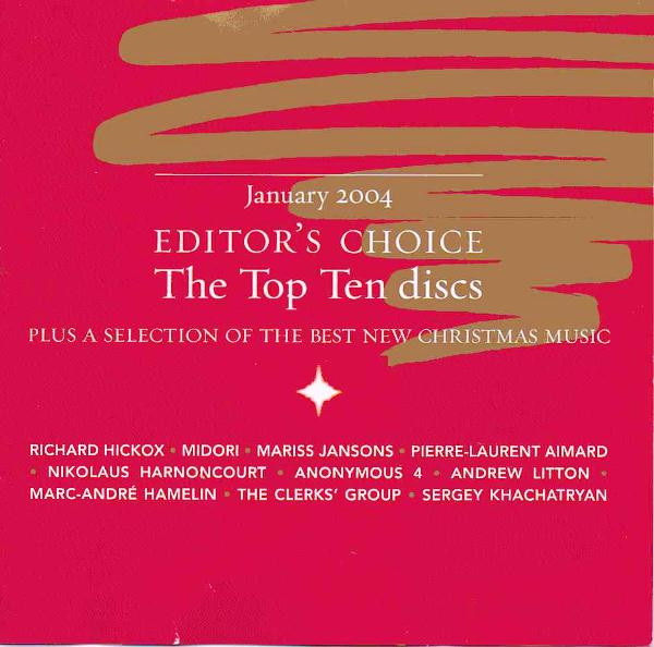 Gramophone Editor's Choice: January 2004