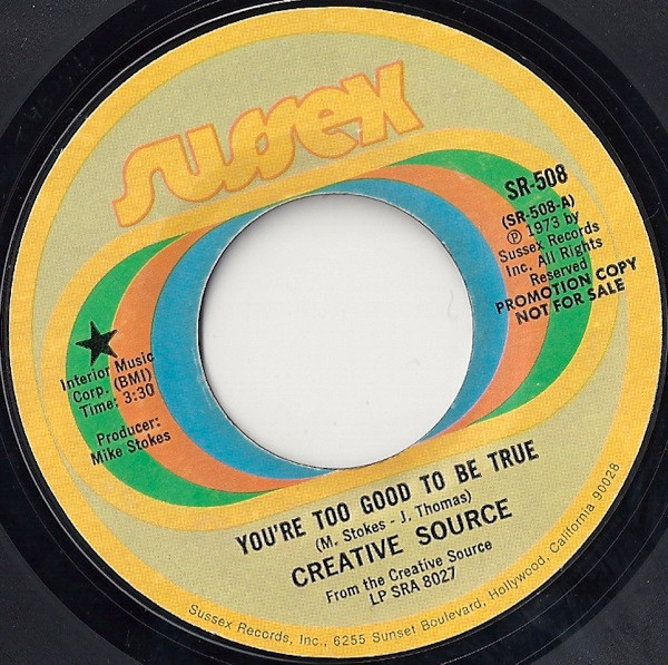 You're Too Good To Be True / Oh Love