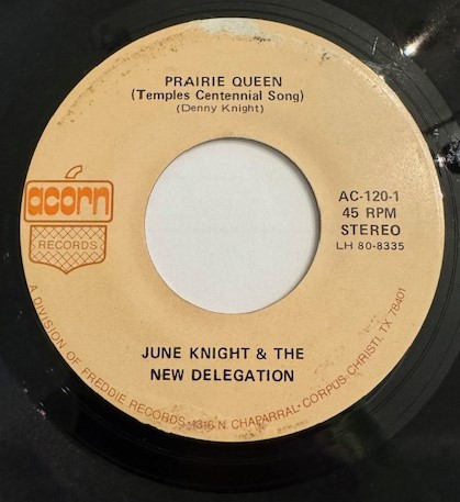 Prairie Queen (Temples Centennial Song) / I Am Redeemed