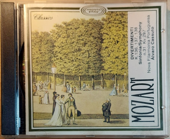 Mozart - Symphony Nº 31 Em Ré Maior / In D Major Divertimenti K. 136, 137, 138 