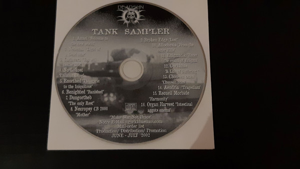 Deadsun Records Tank Sampler