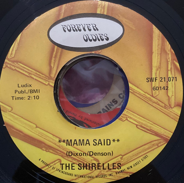 Mama Said / Foolish Little Girl