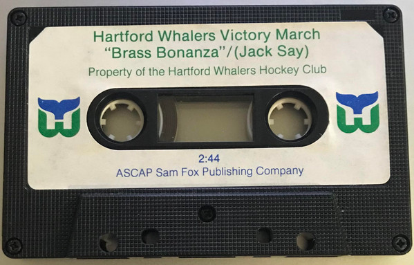 Whalers vs. Minnesota 4/11/1975 & Hartford Whalers Victory March "Brass Bonanza"/ (Jack Say)