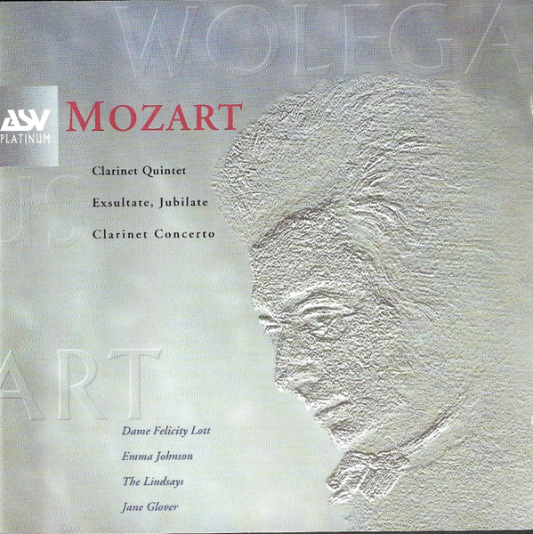 Clarinet Quintet, Exultate Jubilate, Clarinet Concerto