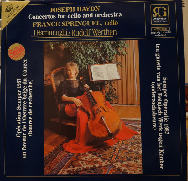Concertos For Cello And Orchestra