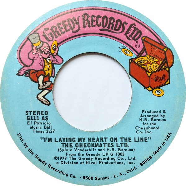 I'm Laying My Heart On The Line