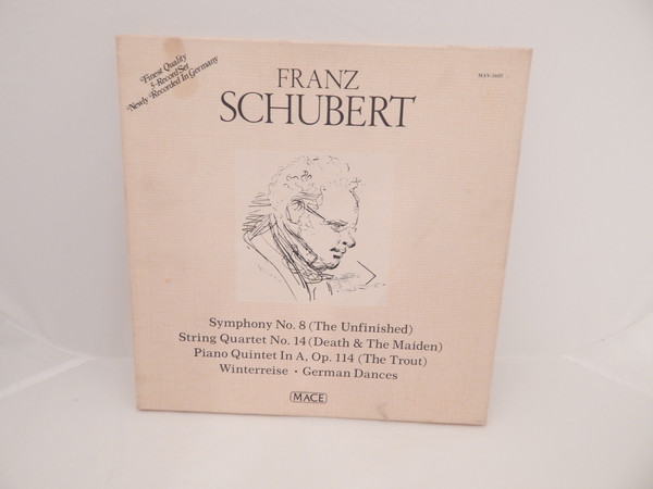 Symphony No. 8 (The Unfinished) - String Quartet No. 14 ("Death & The Maiden") - Piano Quintet In A, Op. 114 ("The Trout") - Winterreise - German Dances