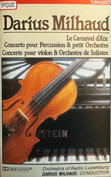 Le Carnaval D'Aix / Concerto For Viola And Orchestra Of Soloists / Concerto For Percussion And Small Orchestra