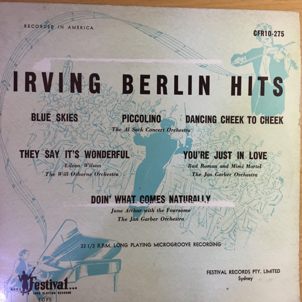 Irving Berlin Hits 