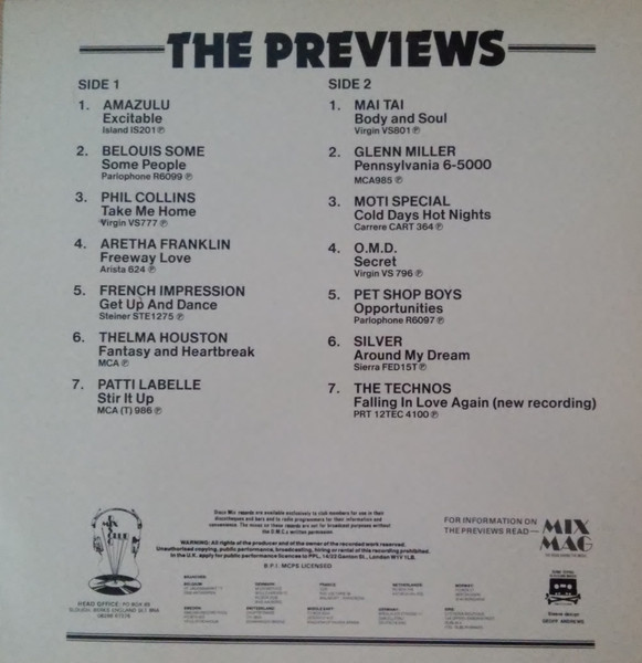 July 85 - Previews