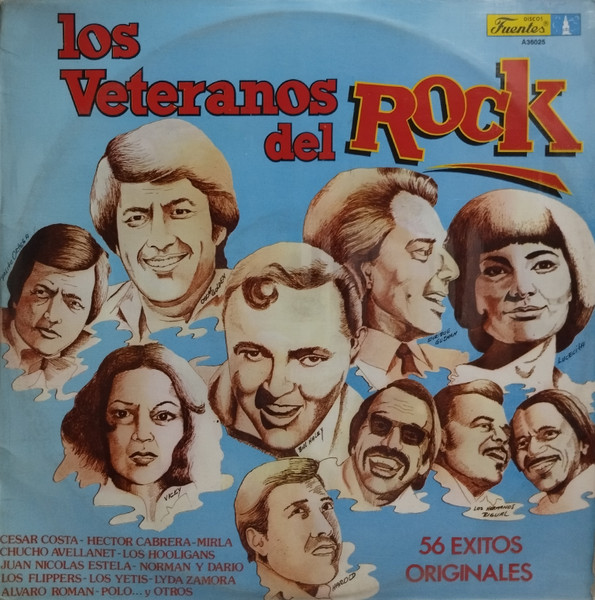 Los Veteranos Del Rock "56 Éxitos Originales"