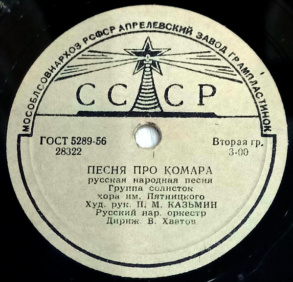 Песня Про Комара / Чебатуха