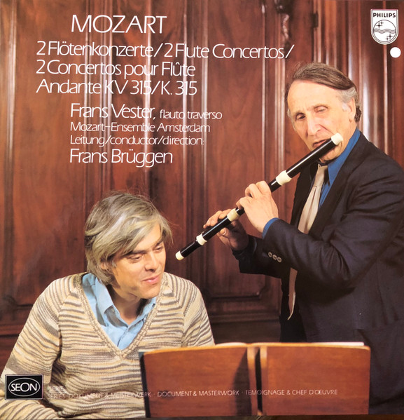2 Flötenkonzerte / 2 Flute Concertos / 2 Concertos Pour Flûte / Andante KV 315 / K. 315
