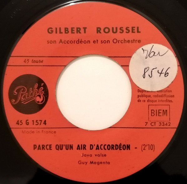 Parce Qu'un Air D'accordéon / Paris A Le Coeur Tendre