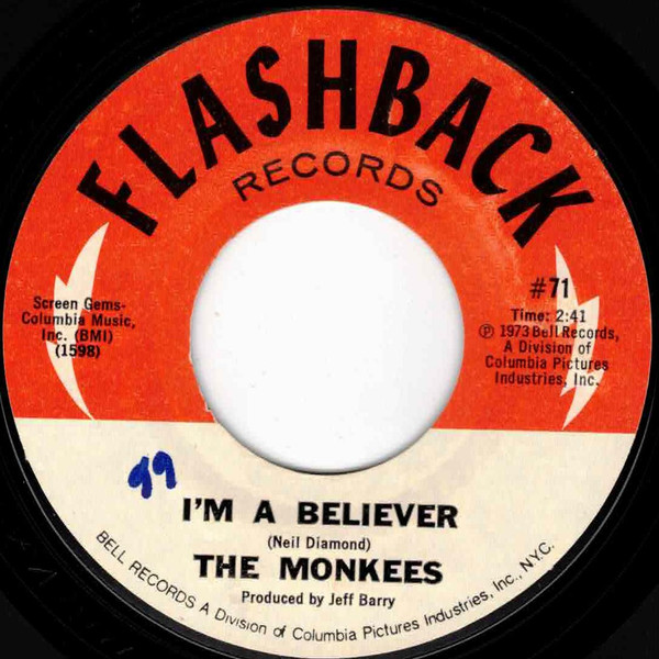 I'm A Believer / Pleasant Valley Sunday