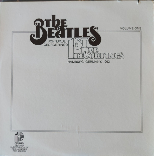 1st Live Recordings (Volume One)