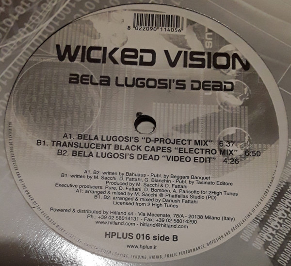 Bela Lugosi's Dead