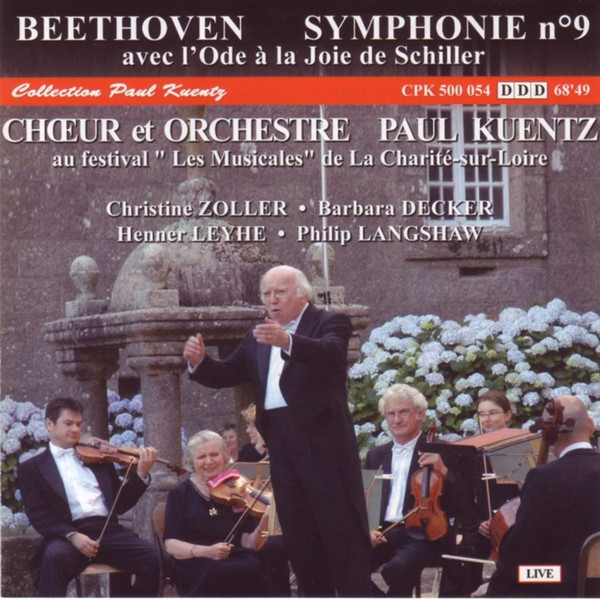 Symphonie No. 9 Avec L'Ode à la Joie de Schiller