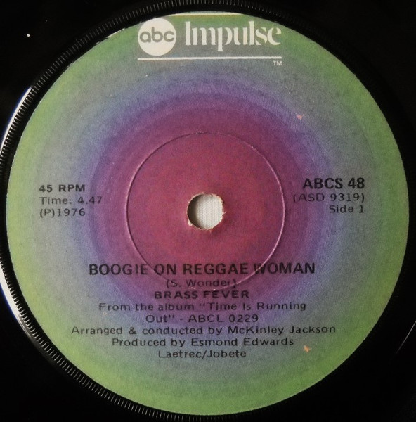 Boogie On Reggae Woman