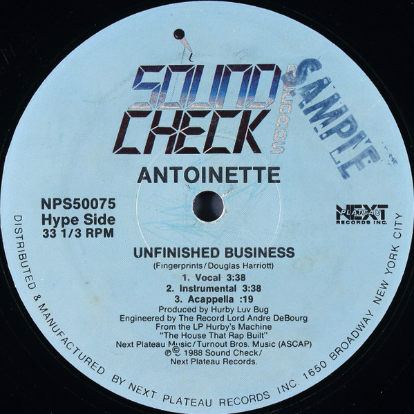 Unfinished Business / Hit 'Em With This