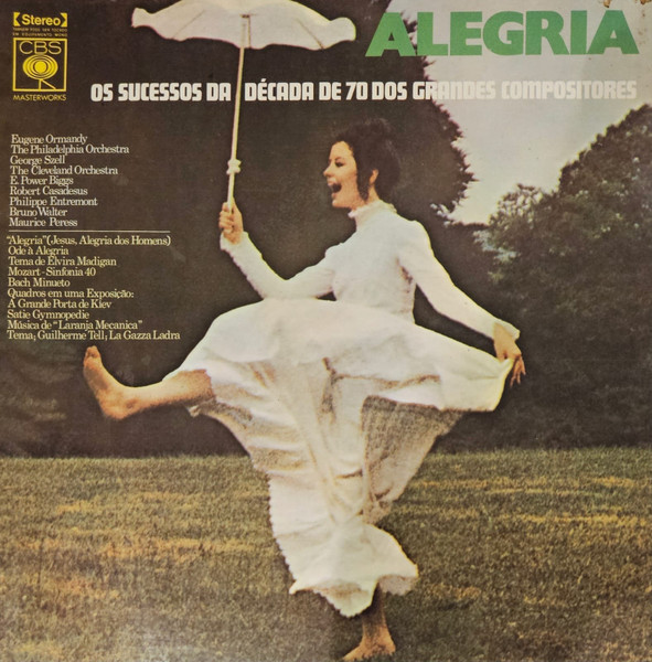 Alegria (Os Sucessos Da Década De 70 Dos Grandes Compositores)
