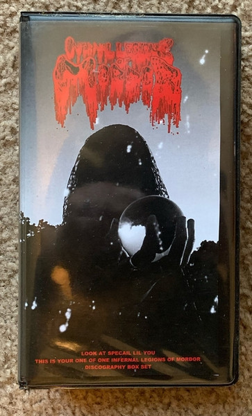 Look At Specail Lil You This Is Your One Of One Infernal Legions Of Mordor Discography Boxed Set