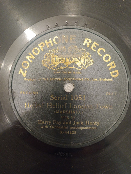 Hello! Hello! London Town / Ring Out Those Bells