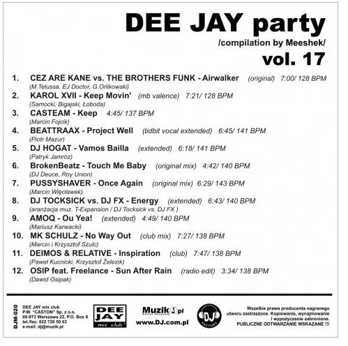 Dee Jay Party Vol. 17
