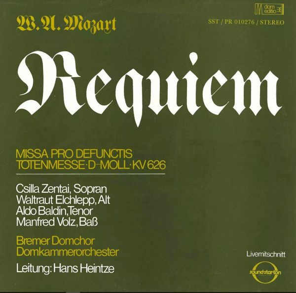 Requiem Missa Pro Defunctis = Totenmesse · D-Moll · KV 626 