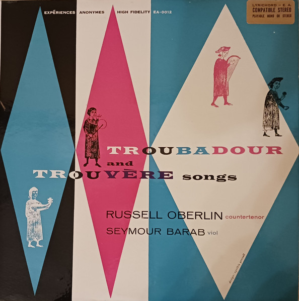 Troubadour And Trouvère Songs