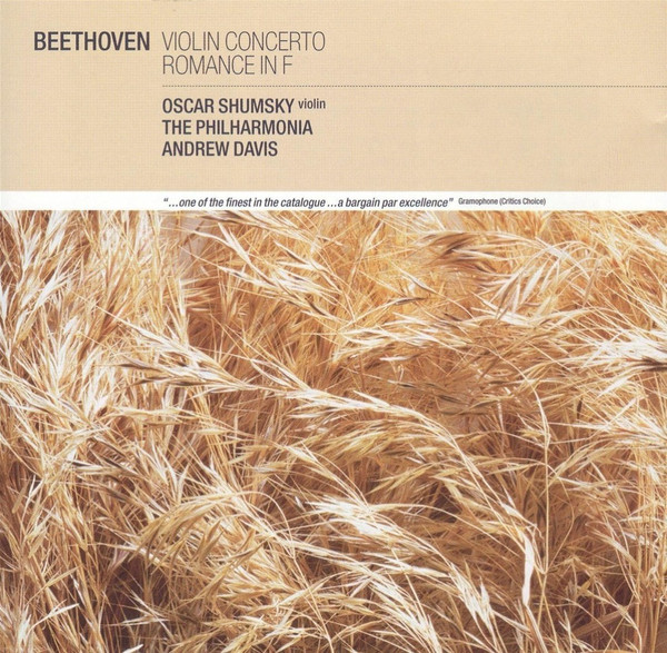 Violin Concerto / Romance In F  