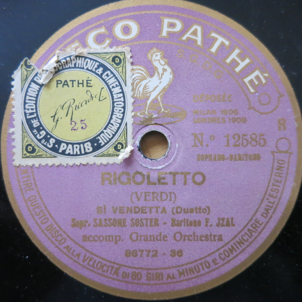 Rigoletto: Sì Vendetta / Lassù Nel Ciel