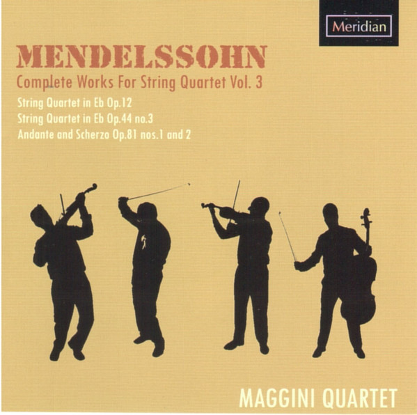 Complete Works For String Quartet Vol. 3