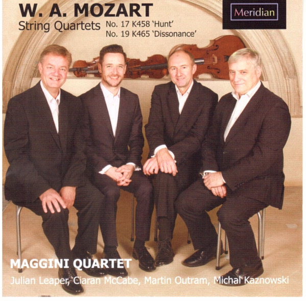 String Quartets No.17 K458 'Hunt', No.19 K465 'Dissonance'