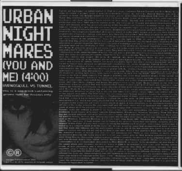 Urban Nightmares (You And Me)