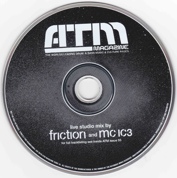 DJ Friction Feat. IC3 Cover CD