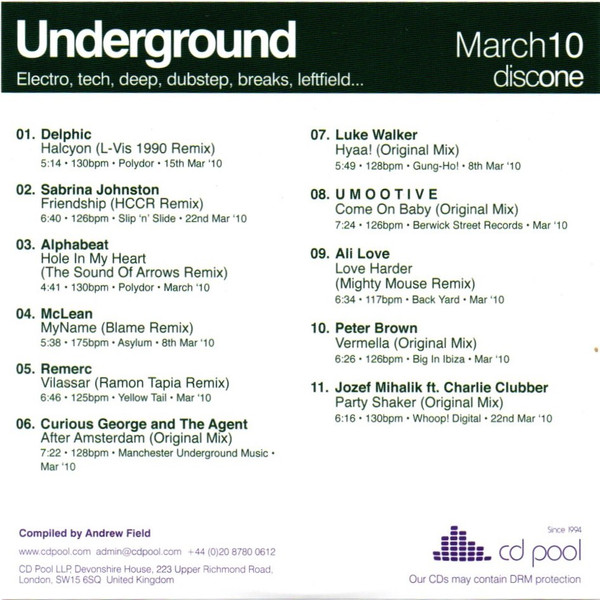 Underground March 2010