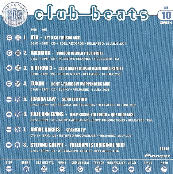 Club Beats (Series 4 Volume 10)